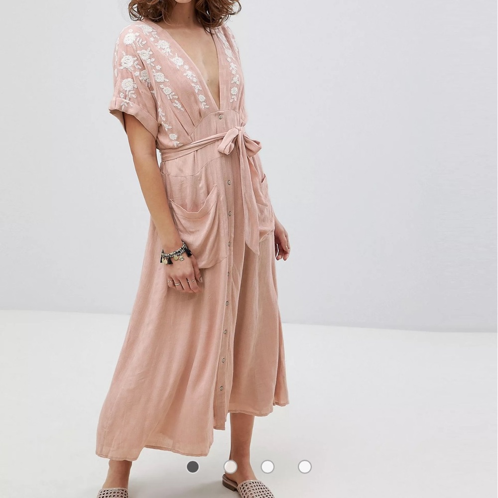 Free people love to love you midi dress
